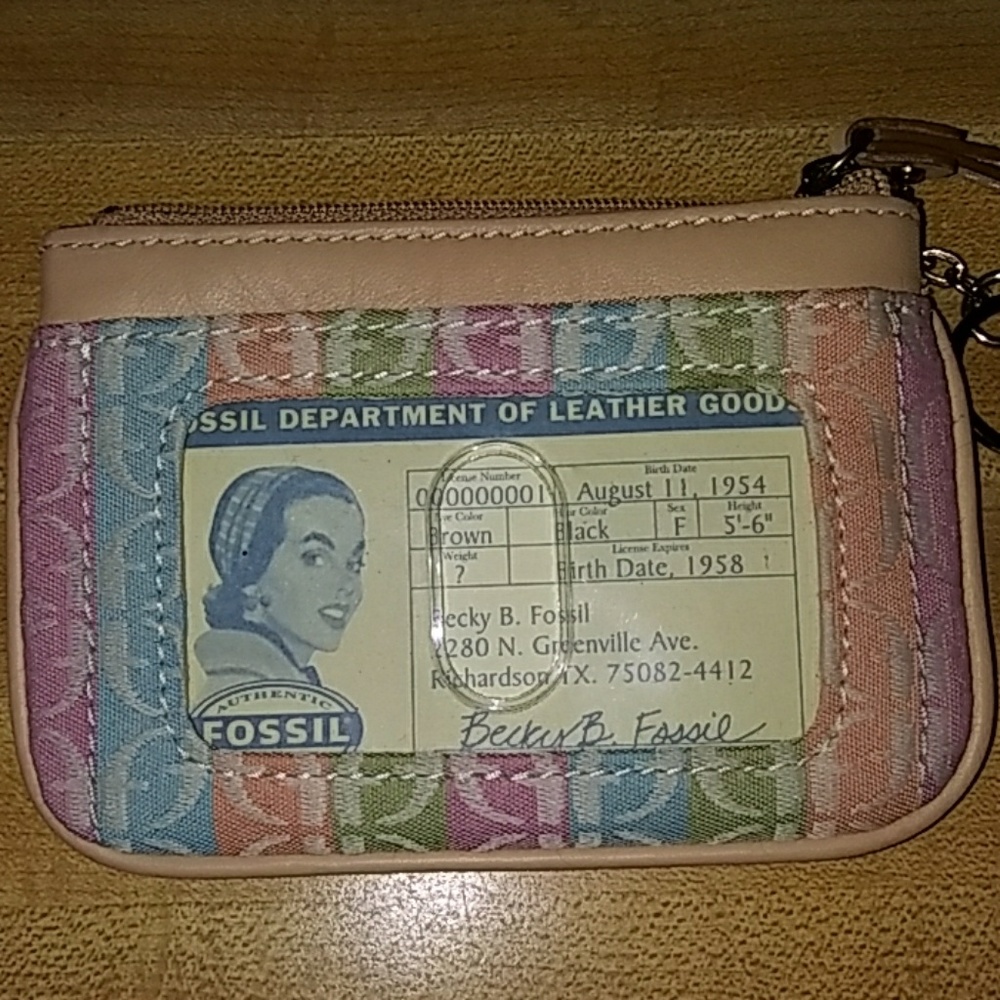 Fossil Multi-Color Mini Wallet - image 3